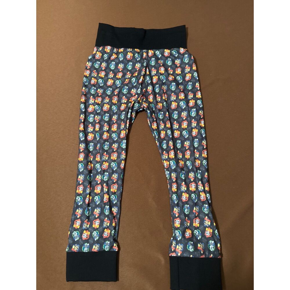 3-4T Pants Joggers Double Brushed Polyester Slim Waist Fit Homemade Paw Patrol